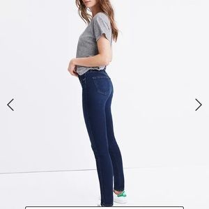 Madewell 10 inch high rise skinny jean